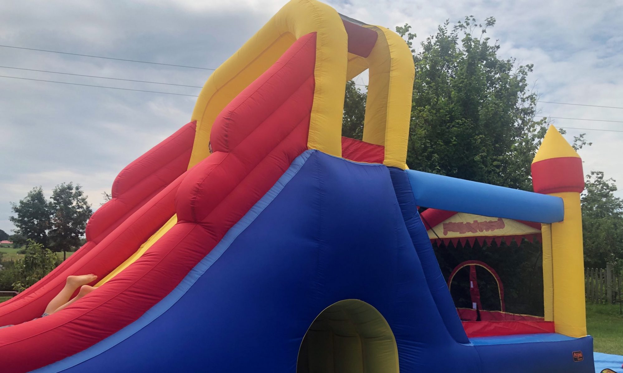 Dmuchaniec z podwójną zjeżdzalnią ( do 10lat ) - obrazek 4