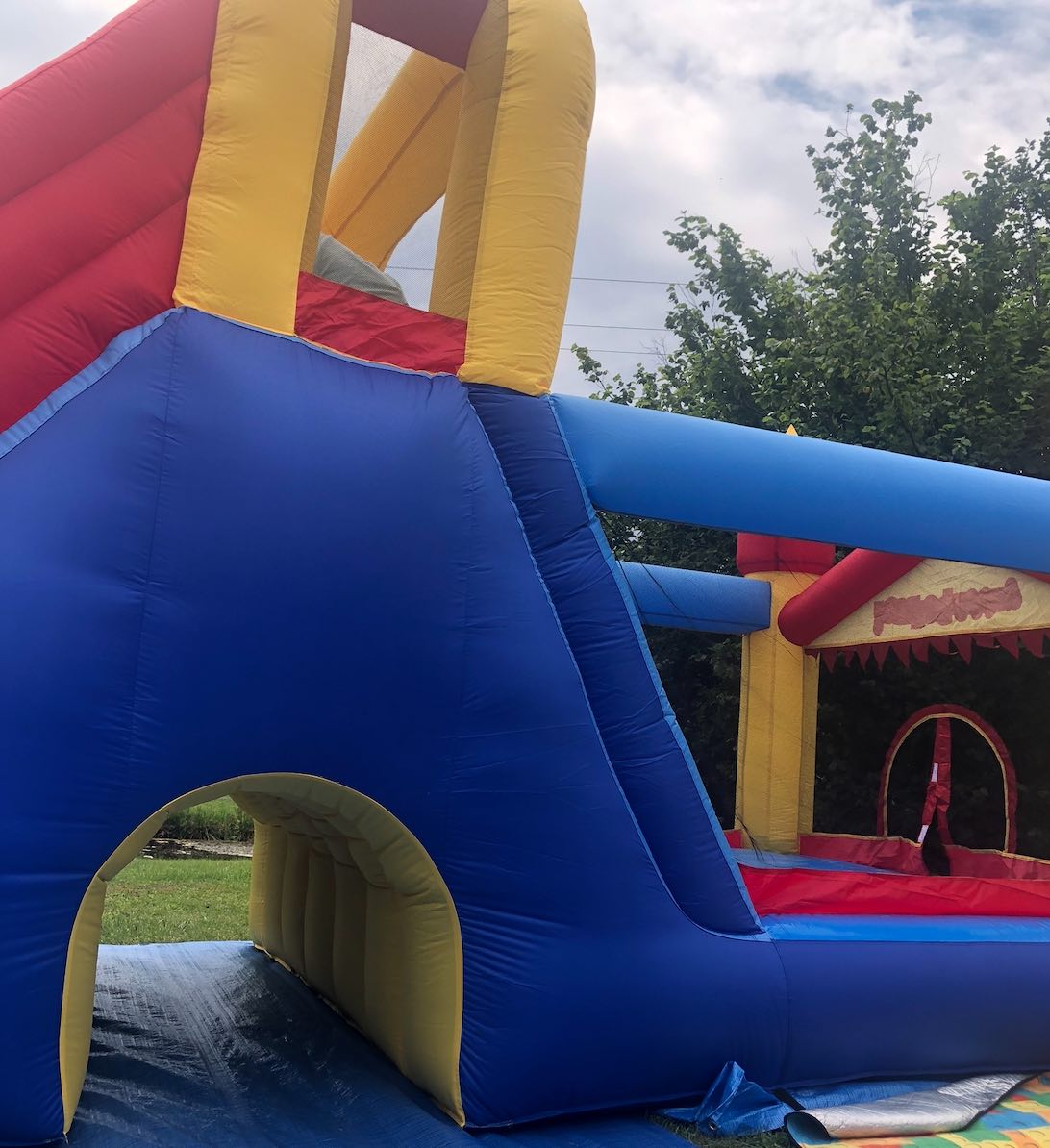 Dmuchaniec z podwójną zjeżdzalnią ( do 10lat ) - obrazek 8